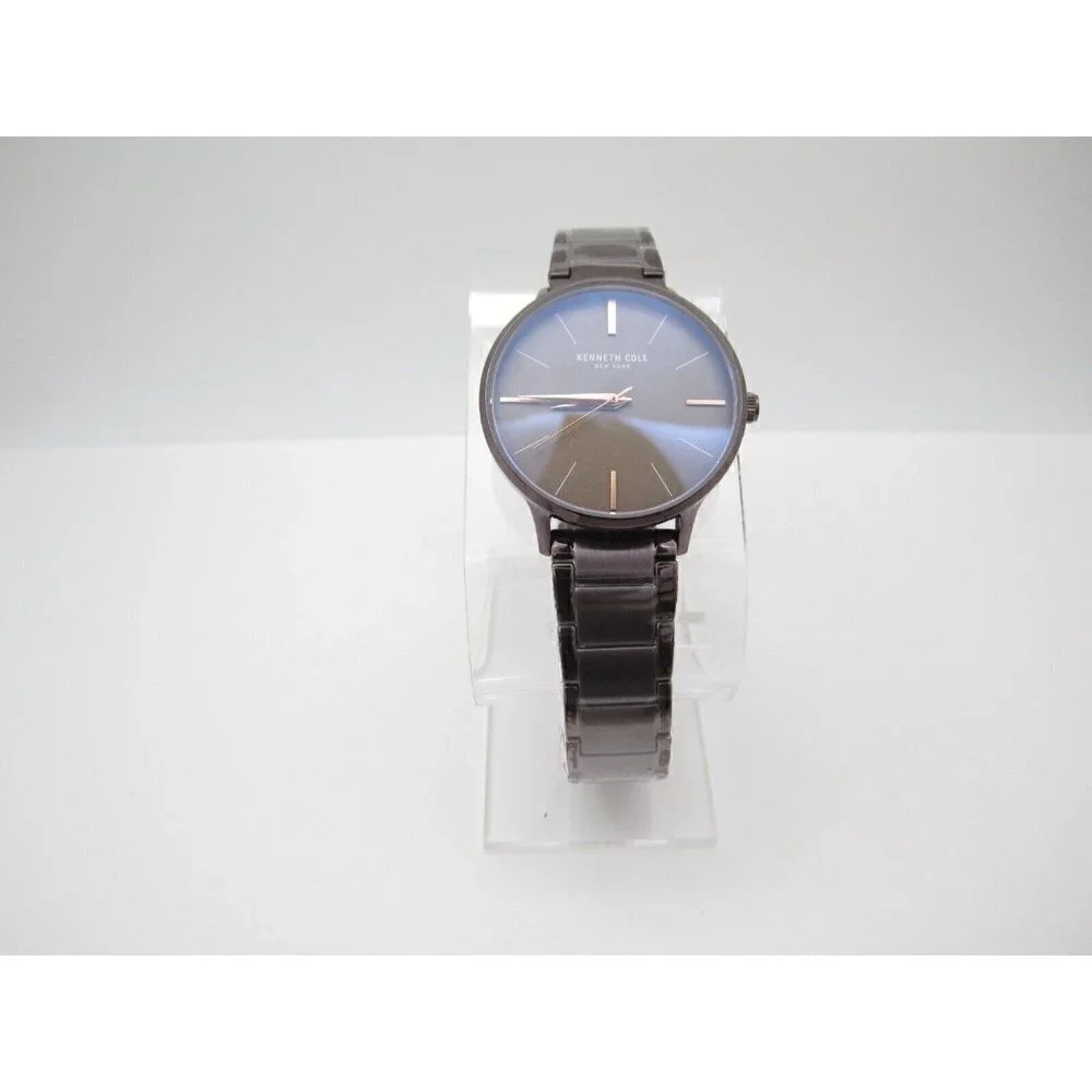 Women Kenneth Cole New York Quartz WR Analog 35mm Dial Causal Round Watch (G292)